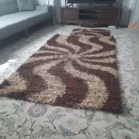 دوعدد قالیچه ترک و دو عدد پادری ماکارونی|فرش|مشهد, ایثار|دیوار