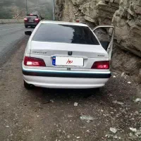 پژو پارس سفید مدل ۱۳۸۷