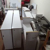 طبقات mdf سالم و تمیز مناسب مغازه،