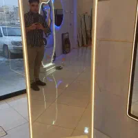 آینه قدی  پایه دار نئون پایه نئون|آینه|مشهد, نوید|دیوار