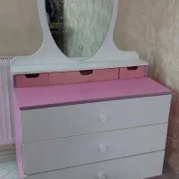 تخت و دراور دخترانه|تخت و سرویس خواب|کرمانشاه, |دیوار