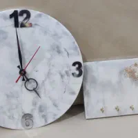 ساعت دیواری رزینی|ساعت دیواری و تزئینی|بومهن, |دیوار