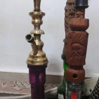 معاوضه با کبوتر قلیان برنجی و چوب|کلکسیون و سرگرمی|بومهن, |دیوار