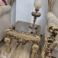 مبل سلطنتی ۷ نفره|مبلمان خانگی و میز عسلی|تولم شهر, |دیوار