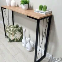 میز آهن و چوب