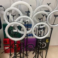 رینگ لایت پخش تک و عمده باپایه بلند|دوربین عکاسی و فیلم‌برداری|تهران, فردوسی|دیوار