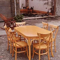 تولید انواع مصنوعات چوبی|میز و صندلی غذاخوری|لنگرود, |دیوار