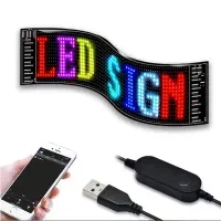 پنل LED منعطف، تابلو روان بلوتوثی