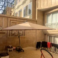 سایه بان چتر سایبان باغی چتری پایه کنار با LED|فروشگاه و مغازه|مشهد, سعد آباد|دیوار