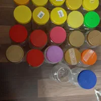 شیشه ترشی با درب فلزی