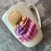 ماگ نوزاد ومادر