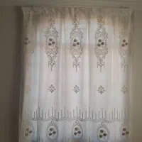 پرده گیپور با آستر