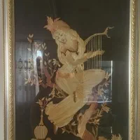 فروش تابلو مینیاتوری چوبی کار دست،تابلو مسی و ترمه