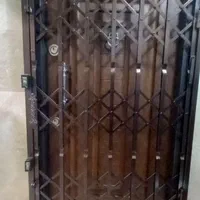 درب آکاردئون محافظ آپارتمان|مصالح و تجهیزات ساختمان|قم, انسجام|دیوار