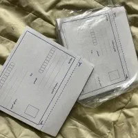 پاکت پستی لمینت مشکی ۱۲*۱۵