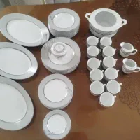 سرویس چینی ۱۲نفره زرین|ظروف سرو و پذیرایی|فردیس, قریشی|دیوار