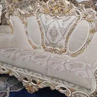 مبلمان ۹نفره در حد نو سه عدد میز