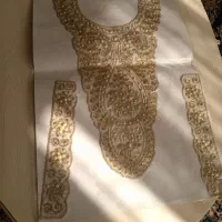 پنل و مروارید دوزی یقه|لوازم خیاطی و بافتنی|مشهد, طلاب|دیوار