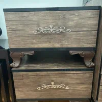 فروش تخت دونفره با دو پاتختی|تشک تختخواب|شهر بابک, |دیوار