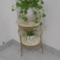 میز تلفن برنز