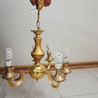 لوستر برنزی آبکاری طلایی