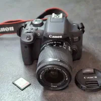 Canon EOS 750Dبا لنز ۱۸-۵۵و رم۳۲گیگ