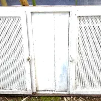 درب آهنی مناسب برای لانه مرغ و سگ وپنج متر خرطومی