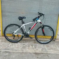 ۲۶ دوچرخه سایز ۲۷/۵ برند پاور سفید مشکی در حد نو|دوچرخه، اسکیت، اسکوتر|رشت, گلسار|دیوار