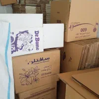 کارتن اسباب کشی حبابدار رول کاغذ روزنامه باطله چسب
