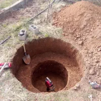 حفر چاه آب و فاضلاب