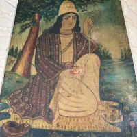 سینی بزرگ روسی و یچند تابلو نقاشی کلکسیونی عتیقه|کلکسیون اشیاء عتیقه|تهران, مولوی|دیوار