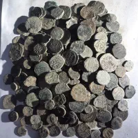 ۱۰۰عدد سکه قدیمی|کلکسیون سکه، تمبر، اسکناس|اصفهان, جاوان|دیوار