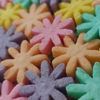 قند رنگی گل فانتزی