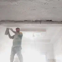 گچکاری لکه گیری تیغه چنی