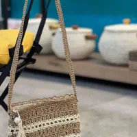 کیف رافیا دستباف خاص و شیک|کیف، کفش، کمربند|مشهد, آیت الله خامنهای|دیوار