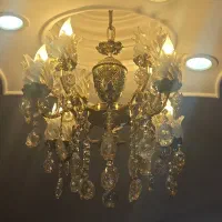 لوستر برنج دو عدد/ست
