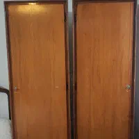 کمد لباس چوبی، دراور با آینه