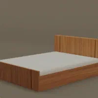 تخت نو ب همراه کف تختی