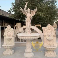 آبنما طبقاتی و مجسمه دار بتن گلاس کد ۴۳۷