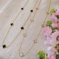 دستبند وگردن بند استیل ون کلیف|بدلیجات|زرند, |دیوار