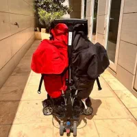 کالسکه دوقلو ژئوبی geoby  در حد|کالسکه و لوازم جانبی|تهران, دولاب|دیوار