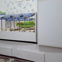 گهواره نوزاد و تخت نوجوان|تخت و سرویس خواب|گرگان, |دیوار