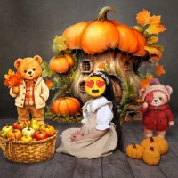 عکاسی پاییزی کودک