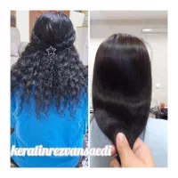 موهای ابریشمی ودرخشان باخدمات تخصصی کراتین واحیا