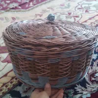 سبدبزرگ دربداربانخ پلاستیکی باکیفیت وزیبا