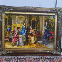 نخ نقشه تابلو فرش