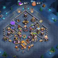 اکانت کلش اف کلنز تاون ۱۷|کنسول، بازی ویدئویی و آنلاین|قم, ارم|دیوار