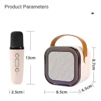 اسپیکر به همراه دو میکروفون ، اسپیکر  یک میکروفون|پخش‌کننده همراه|قم, باغ اشرافی|دیوار