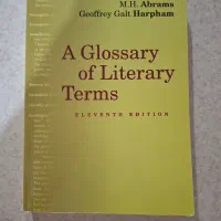 کتاب glossary of literary terms و critical theory