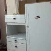 کمد قدیمی چوب گردو